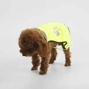 

Hi Vis Dog Clothes Safety Pet Clothes-Size S M L