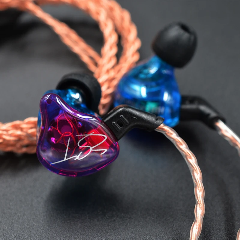 KZ ZST X Hanging In Ear Earphone Hybrid Headset HIFI Bass Noise