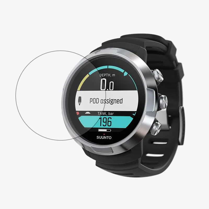 Savvies Tempered Glass Screen Protector voor Suunto Race S (3 Stuks) - 9H Gehard Glas Scherm Beschermer Savvies Tempered Glass Screen Protector voor Suunto Race S (3 Stuks) - 9H Gehard Glas Scherm Beschermer