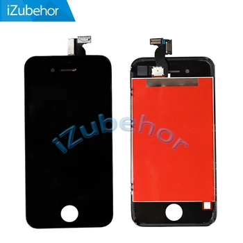 

10pcs/lot, Professional wholesale cell phone lcd and touch screen For iphone 4 4g lcd black Free DHL; 100% warranty