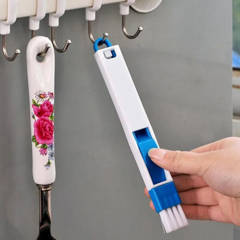 The new 2019 computer brush, household cleaning brush combination Blue and black Plastic brush Home cleaning tools portfolio
