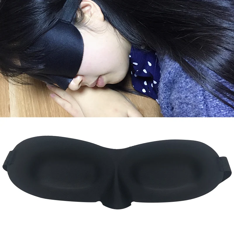 1 шт. 3D маска для сна натуральный спальный глаз маска-козырек для глаз оттенок покрытия повязка для глаз для женщин и мужчин мягкая портативная повязка на глаза для путешествий