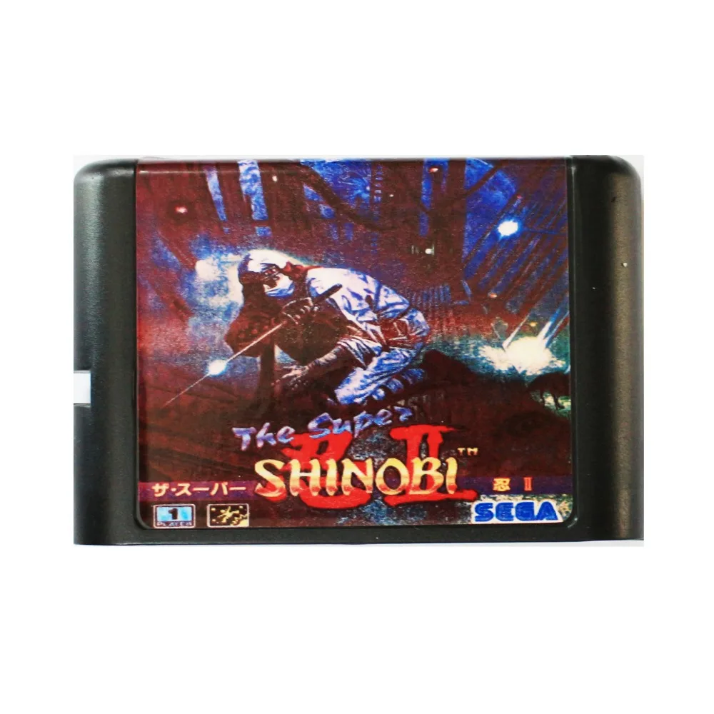 

Shinobi 2 16 bit MD Game Card For Sega Mega Drive For SEGA Genesis