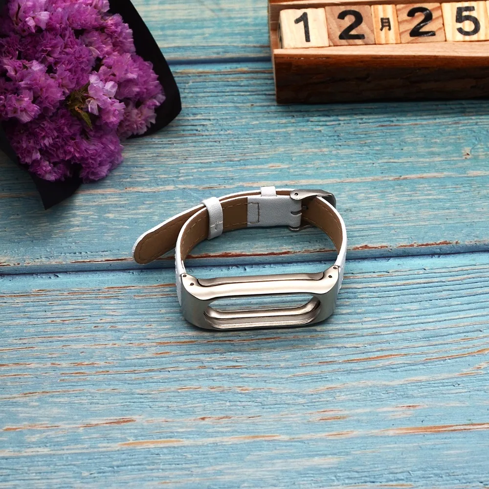 Белые Смарт часы Eastar аксессуары для XiaoMI Band браслет из нержавеющей стали сменные