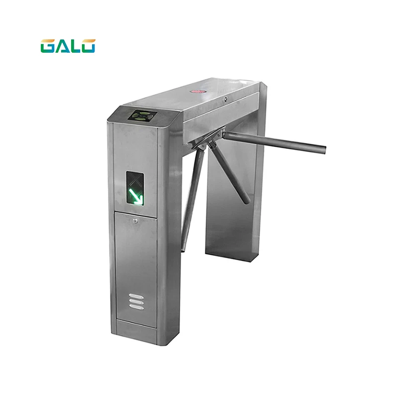 

High quality Full Automatic Tripod Turnstile Gates with QR Code Reader
