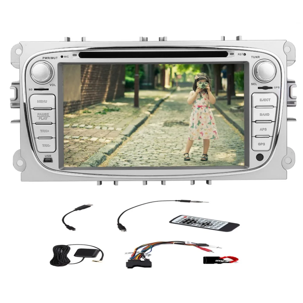 7-дюймовый сенсорный HD экран автомобиля DVD для Ford Mondeo и Fous модель 2012 2013 2014 2015 с GPS