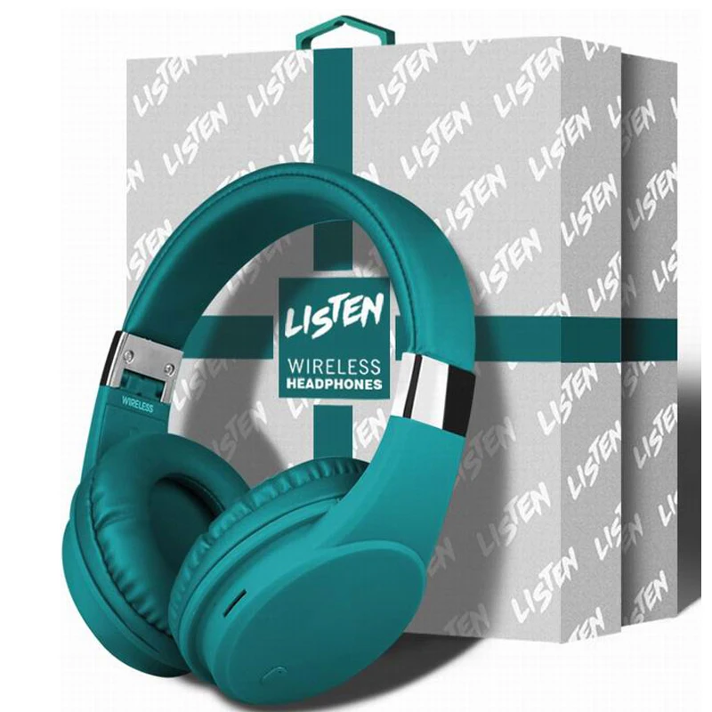 

Hi-Fi stereo wireless headphone noise reduction Bluetooth headphone birthday present game headphone For by phone tablet