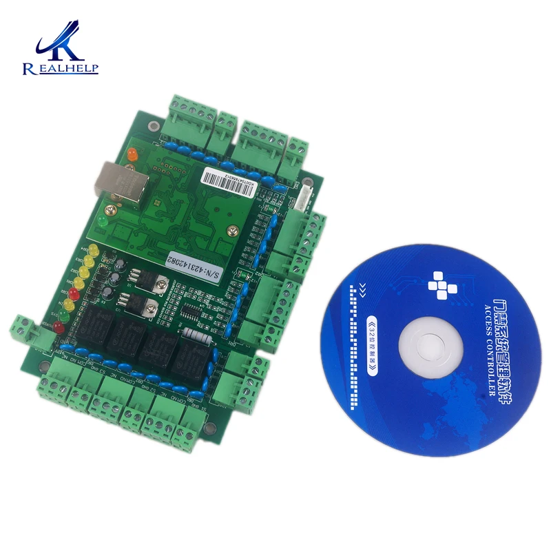 Плата управления доступом UHF Ethernet TCP IP 4 двери ридер Панель автономная сеть
