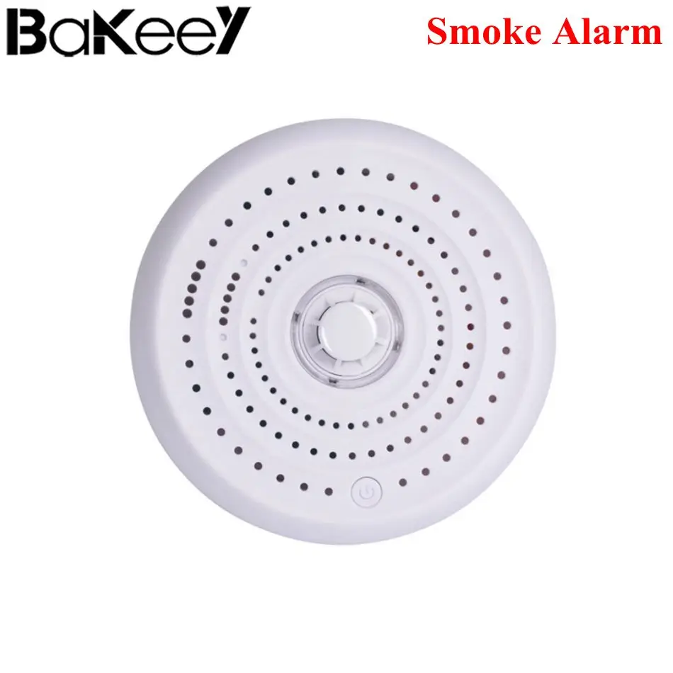 

[Package Sale] Smoke Detector Wireless Fi-re Protection Alarm Sensors Networking with LED for Smart Home Security Alarm System