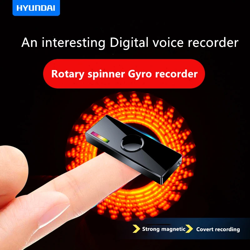 Hyundai E170 Dictaphone fidget spinner metal mini