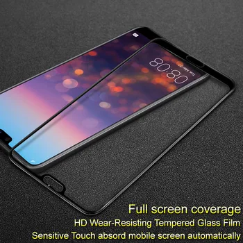 

For Huawei P20 Huawei P20 Pro tempered glass film Imak Pro+ version Full coverage Screen Protector full protection full cover