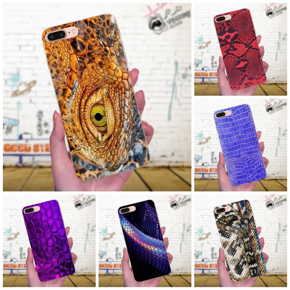 Мягкие чехлы для Xiaomi Redmi Note 2 3 3S 4 4A 4X 5 5A 6 6A Pro Plus из змеиной кожи|Чехлы-накладки| |