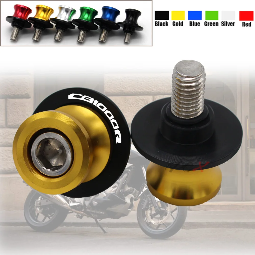 

Motorcycle Accessories CNC Aluminum M8 Swingarm Spools Slider Stand Screw For Honda CB1000R CB-1000R 2008 2016