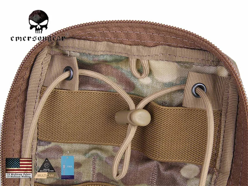 Emersongear 18*12 5*7 см универсальная сумка Molle Военная нейлоновая Боевая EM9287|multicam