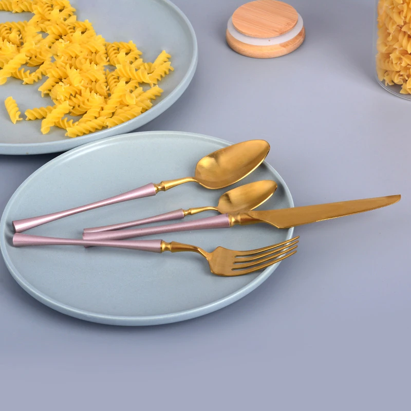 pink gold cutlery (13)