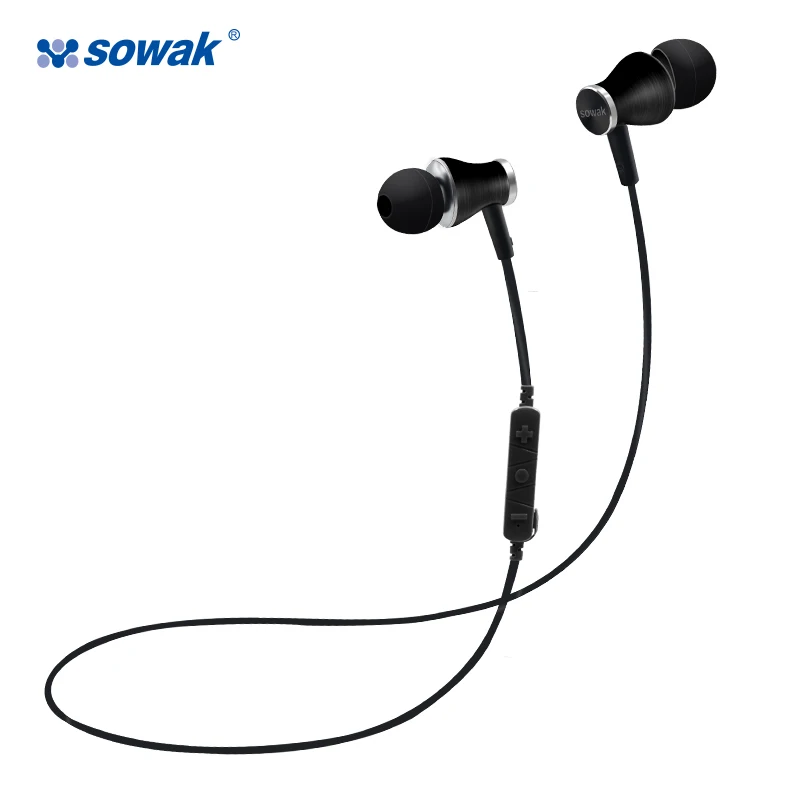 Брендовые беспроводные наушники Sowak S11 в ухо Спорт Бег Bluetooth стерео гарнитура с