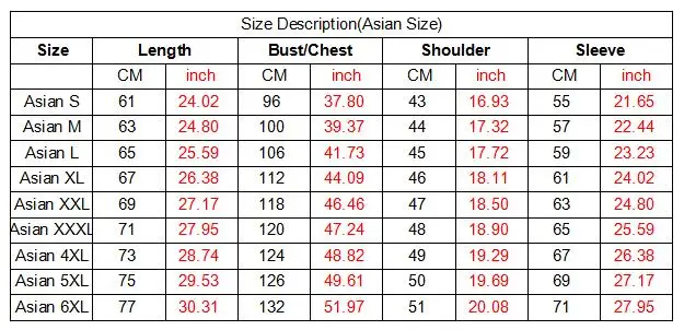 sweatshirt size