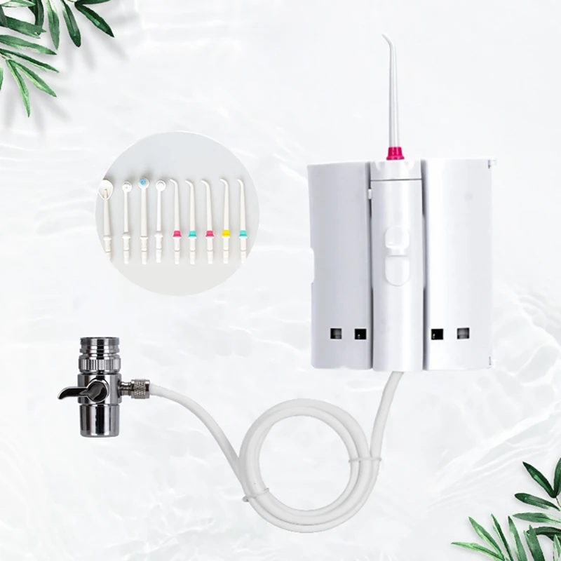  HOTPortable Oral Irrigator Clean the Mouth Wash Your Tooth Water Irrigation Manual Water Dental Flo