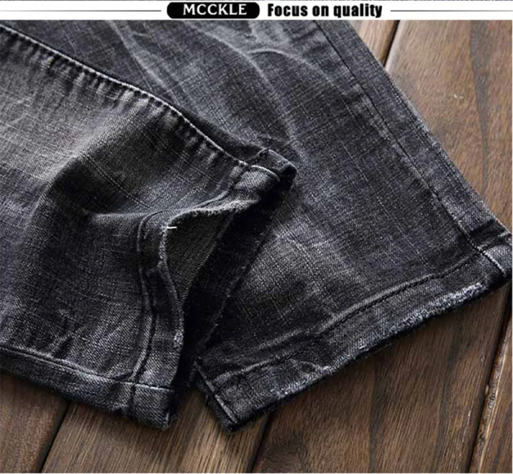 Новая мода мужские джинсы Подиум Тонкий велосипедист-гонщик джинсы модные хип-хоп обтягивающие джинсы для мужчин джинсовые штаны для бега