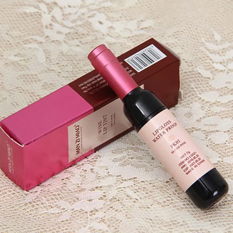 1Pcs Wine Bottle Matte Lipstick Lips Gloss Waterproof Long Lasting Matte Liquid Easy to Wear Non-stick Lipgloss 1Pcs Wine Bottle Matte Lipstick Lips Gloss Waterproof Long Lasting Matte Liquid Easy to Wear Non-stick Lipgloss