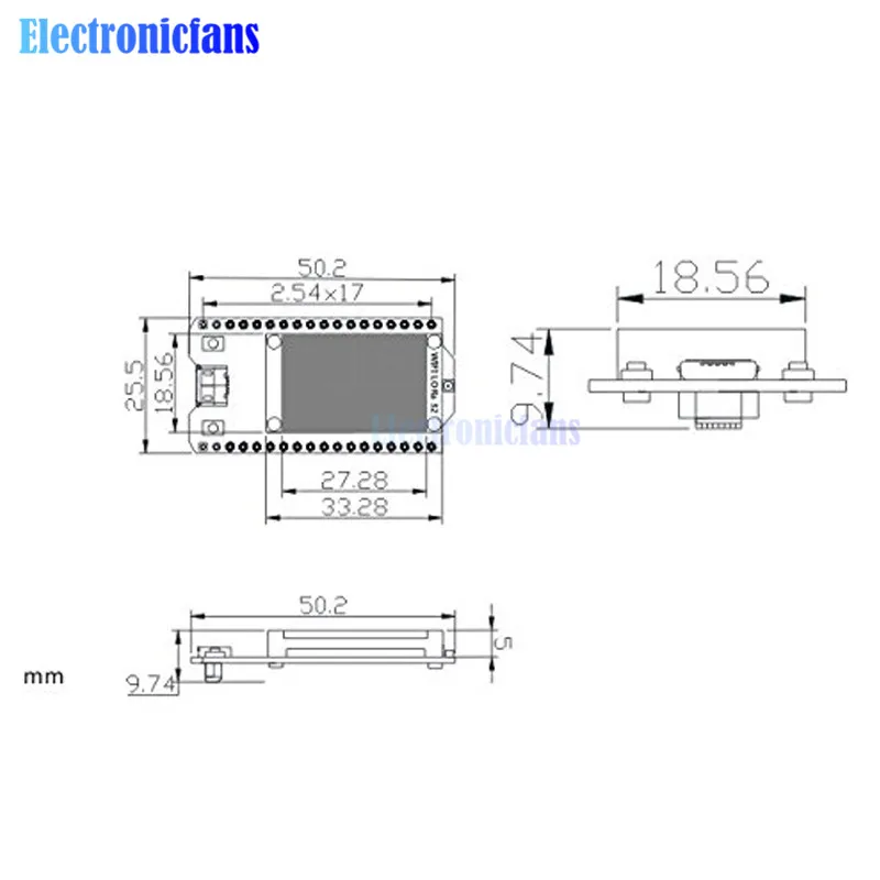 SX1278 LoRa ESP32 0,96 дюймовый синий oled-дисплей Bluetooth wifi Lora комплект 32 модуль Интернет-разработка 433 МГц 470 МГц для Arduino