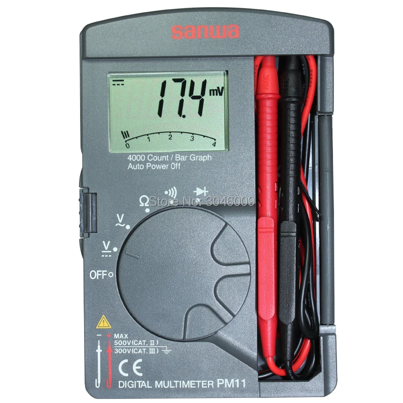 Цифровой мультиметр sanwa PM11/карманный тип компактный