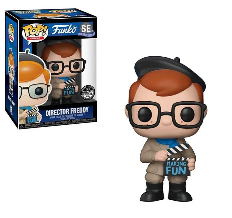 Эксклюзивный официальный режиссер Funko pop Фредди Забавный документальный