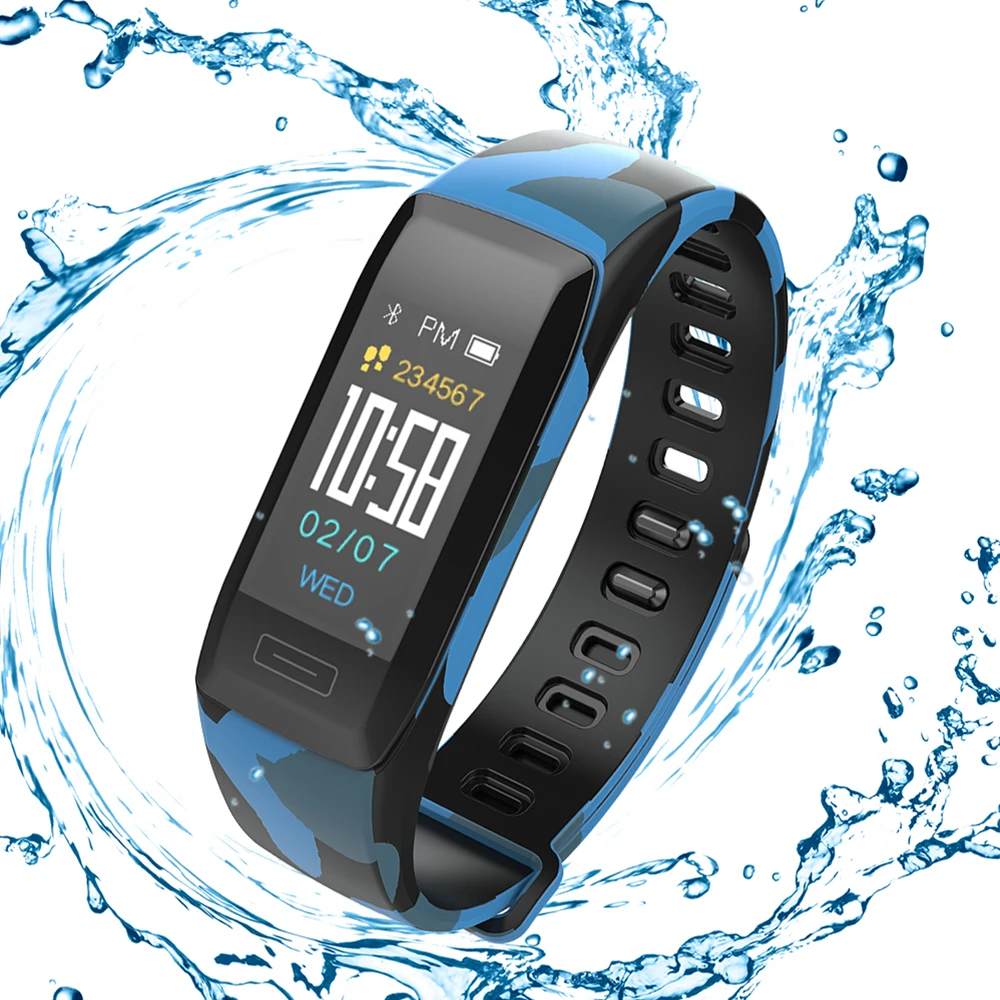 V7 plus Smart Wristband Passometer Message Reminder Call smart band Dustproof Waterproof Social Media Notifications | Электроника