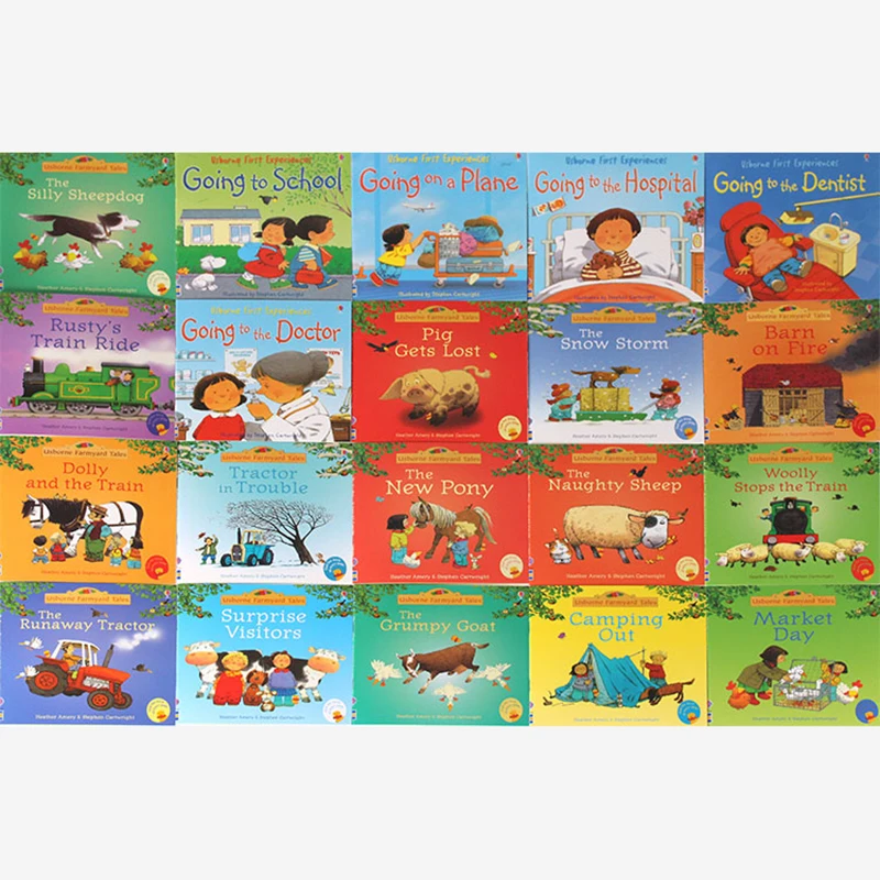 Children's bedtime story English picture book extracurricular fairy tale farm story series 20 volumes of enlightenment books