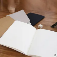 20 шт. DIY A6 милые крафт-Бумага Тетрадь с пустым Бумага Творческий Эскиз книги подарок для детей корейский канцелярские