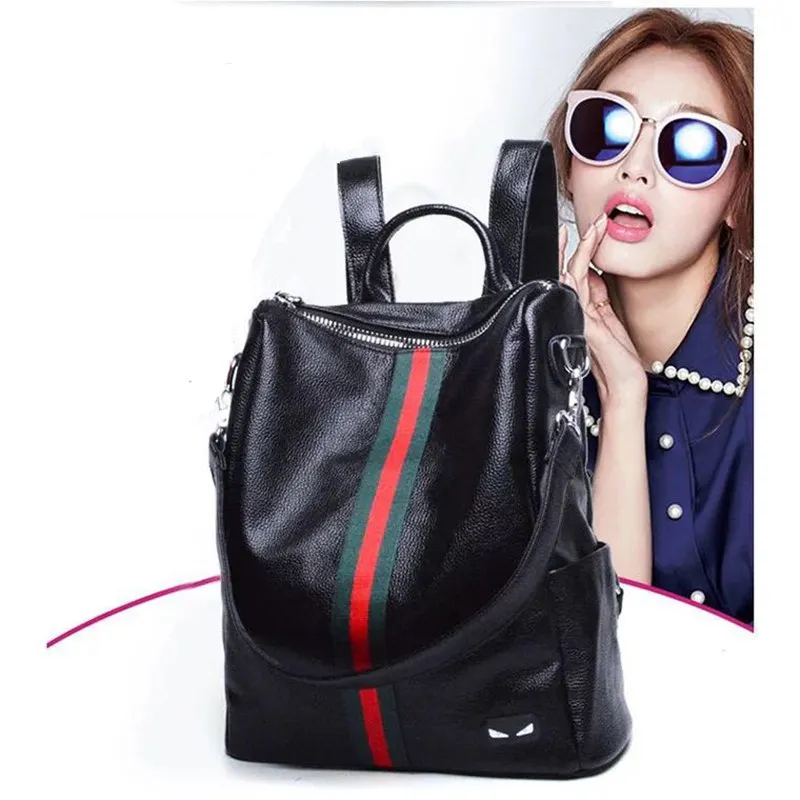 

Hottest Fashion Women Backpack High Quality Youth Leather Backpacks for Teenage Girls Female School Shoulder Bag Bagpack mochila