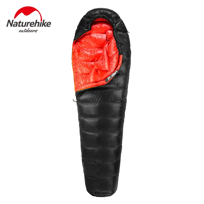 Спальный мешок Naturehike на утином пуху для улицы спальный мам зимний теплый пуховой