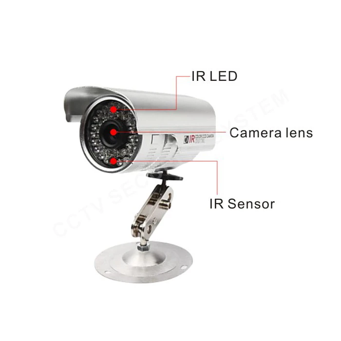 CCTV 8ch AHD 960 H Запись DVR рекордер с наружной Водонепроницаемый ИК безопасности