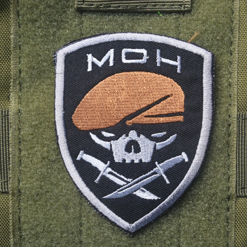 Project-Honor-Medal-of-honor-MOH-King-Eagle-Wolf-Skull-Tactical-Morale-Patch-Army-Embroidery-pvc (3)