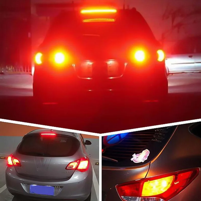 2 шт. 1156 1157 BAU15S 33SMD 5630 5730 СВЕТОДИОДНЫЙ Автомобильный задний фонарь тормозной