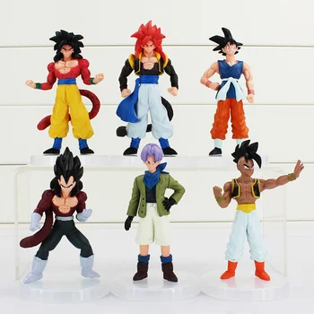

2017 NEW Hot 6Pcs/Lot 13cm Dragonball Dragon Ball Z Resurrection F Super Saiyan Son Goku Kakarotto Frieza Vegeta Action Figure