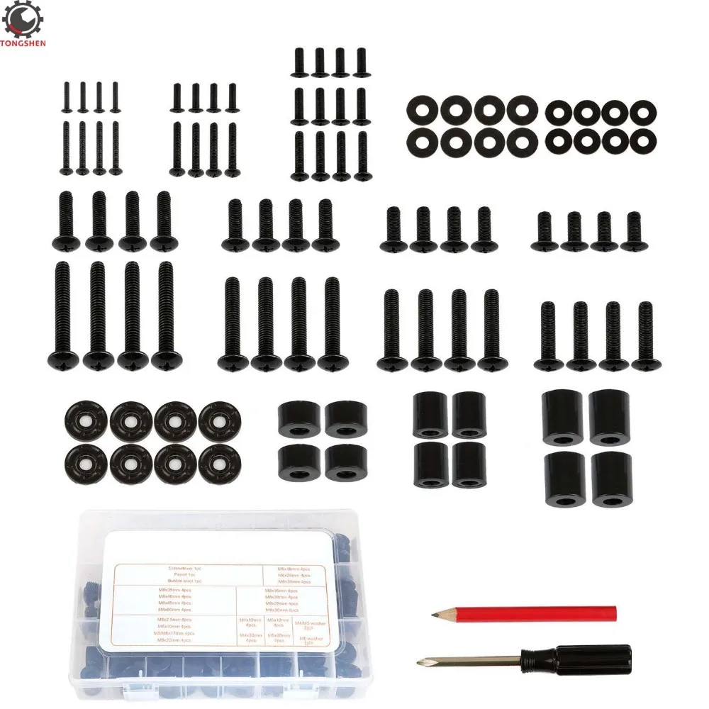 99pcs Tv Mounting Hardware Fits All Tvs With Screwdriver M4 M5 M6 M8 Tv