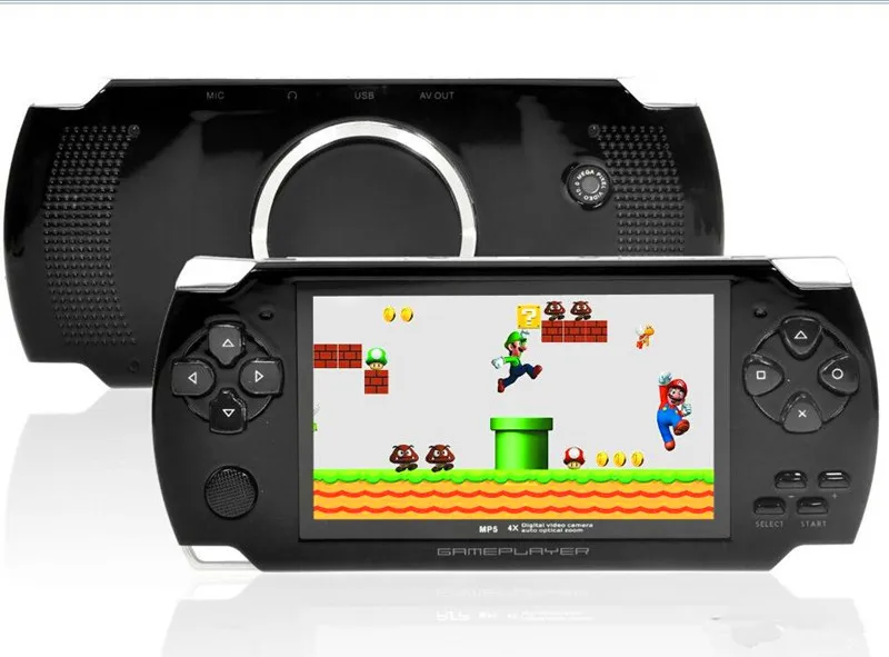 New 4GB High Quality MP4 MP5 Player 4.3 Inch PMP Handheld Game Player