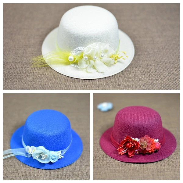 

baby girl cap with multicolor flower creative flower and grass newborn photography props photo shooting handmade pearl cap