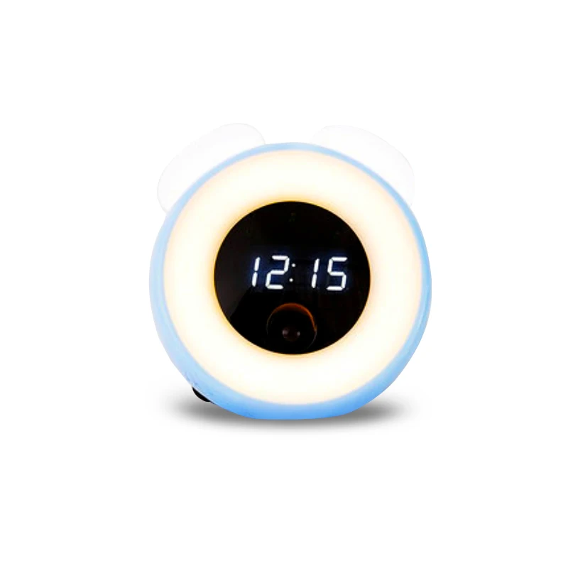 

LED Light Night Lamp Digital Alarm Clock Mushroom Fungus Wake Up Alarm Clock Touch Sensor for Children Bedroom