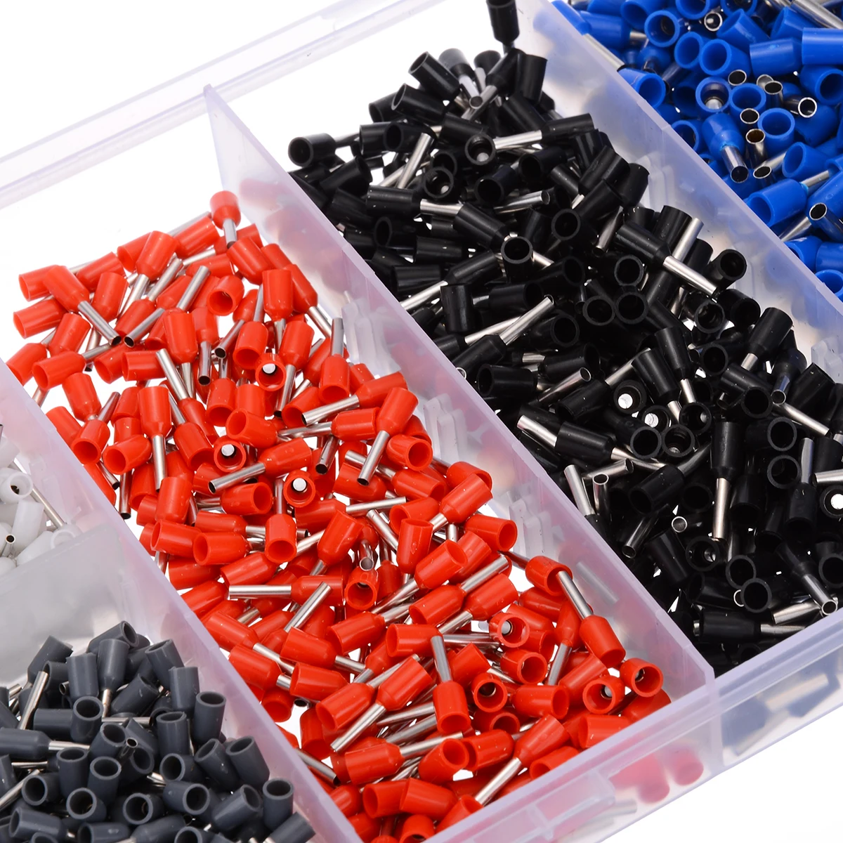 685PCS Electrical Wire End Ferrule Assortment Kits Tube Insulated Terminals 0.5-10mm2 End Sleeve Cable Lugs Crimp Connector