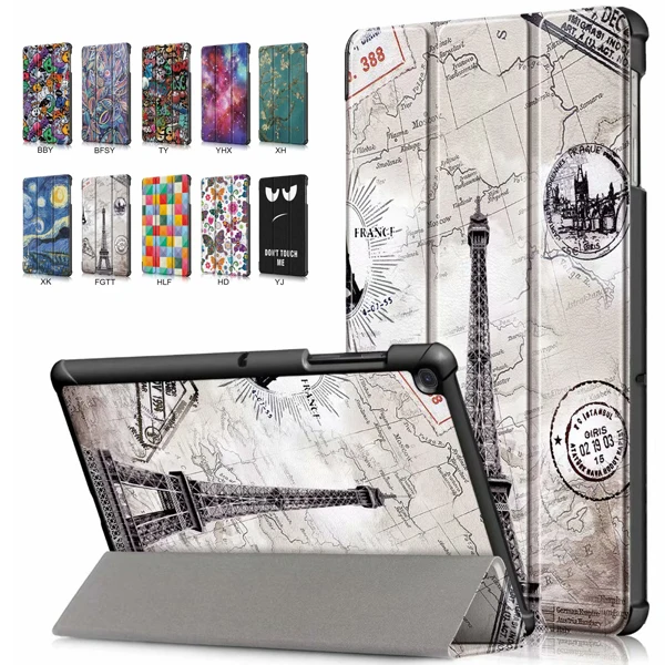 Ультратонкий кожаный чехол из искусственной кожи для Samsung Galaxy Tab S5E 2019 SM T720 T725 10 5