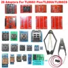 Free shipping 26 Adapters Programmer sockets For TL866ii Plus/TL866A/TL866CS With TSO32 TSOP48 And IC test Clip ► Photo 1/6