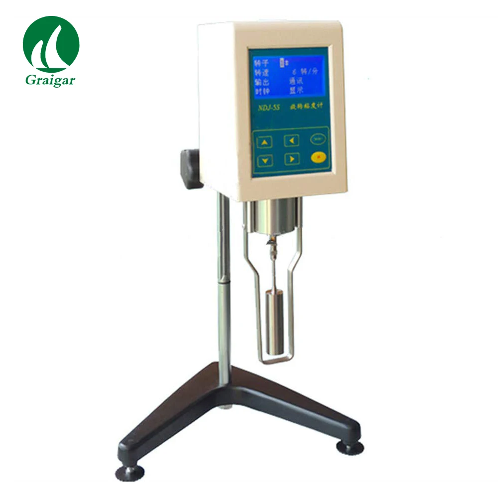 

NDJ-9S Digital Rotary Viscometer Determining Liquid Viscose Capacity and Absolute Viscosity 1-100000 mPa.s Viscosimeter