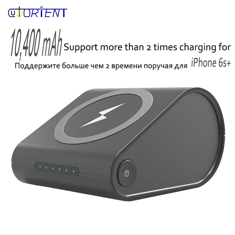 CUSORIENT Portable Wireless Charging Power Bank Qi