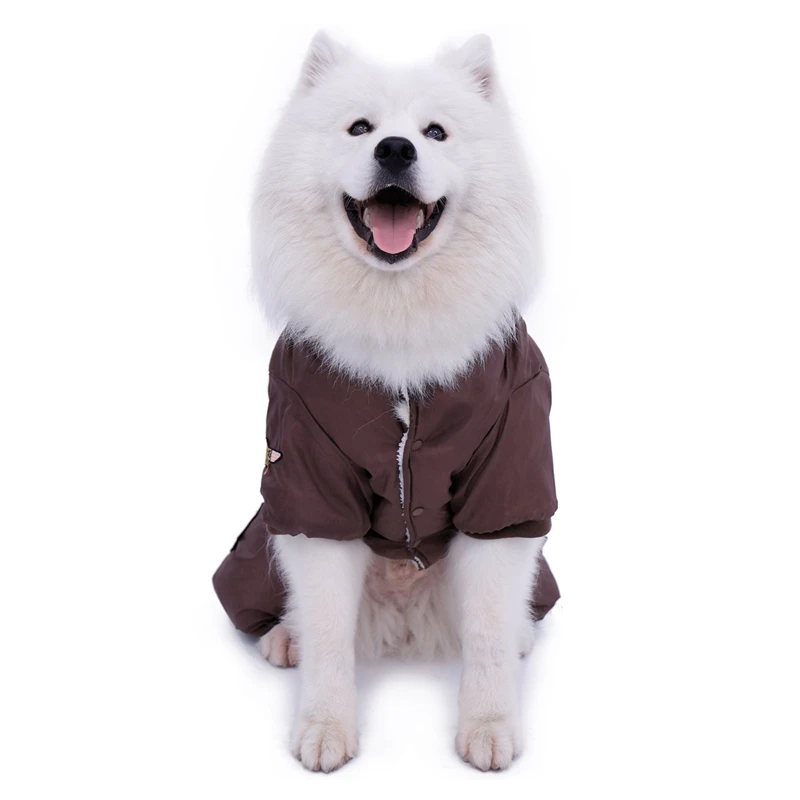 roupas para cachorros animais de casaco de inverno para cães macacão para golden material adequado