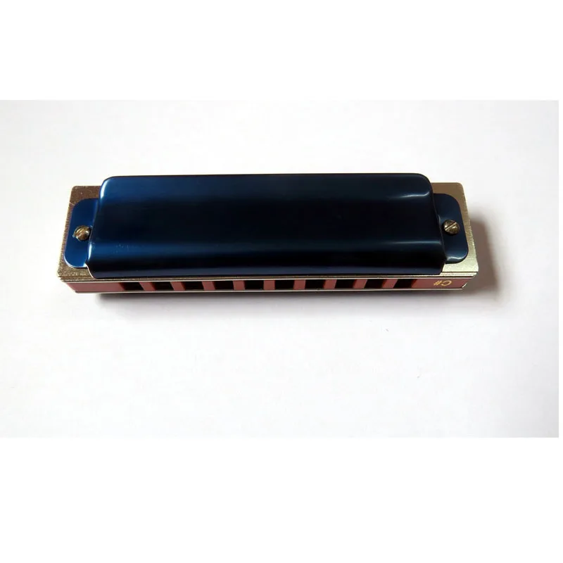 EASTTOP T008K ключ дБ Новый Голубой цвет губные гармоники латунь reedplates Фосфорная
