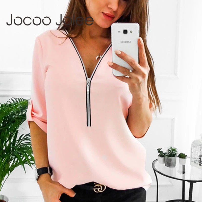 Tamaño Ropa red army Camiseta Red pink En Cuello Green navy Blusas Cremallera Plus Mujer white Black wine Blue Casual Corta Manga Camisas Sexy Tops De gray Blue Blue 5xl Y light royal V qa4Baw6