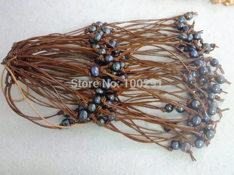 Leather Rope Wrap bracelet & bangles Bracelet for men and women fashion jewelry bangles free shipping A-2171