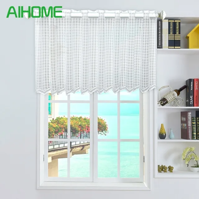 kitchen curtain panels gray 45150 cm kitchen balcony home window valance tulle curtain panel roman kitchen curtain panels gray 45150 cm kitchen balcony home window valance tulle curtain panel roman